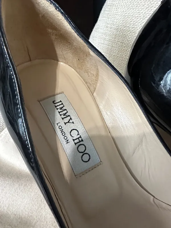 JIMMY CHOO patent Leather kitten heels - Image 10