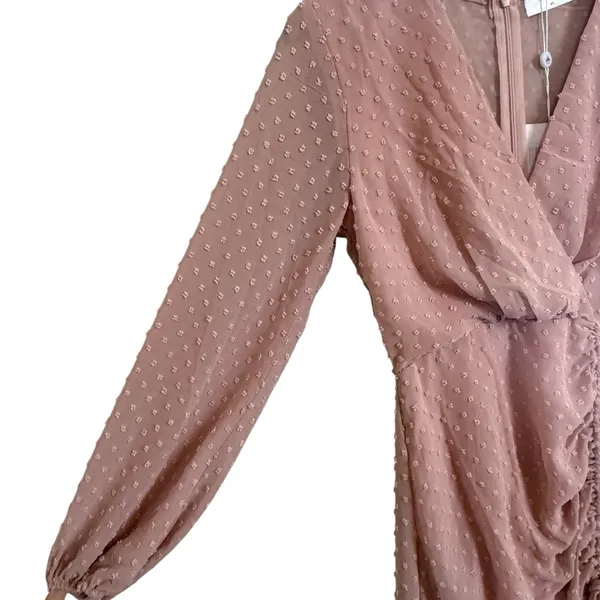 Hello Molly NWT Blush Pink Dress – Romantic & Flowy - Women’s Size XS - Image 3