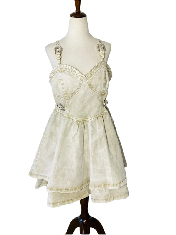 BLUEB. Western Dress Size L - Image 2