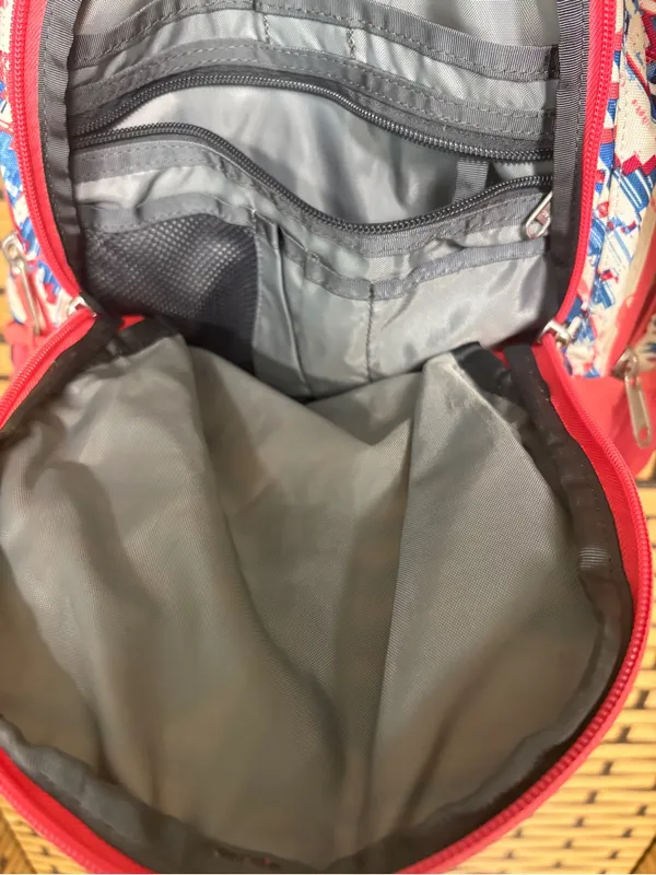 The North Face Coral And Blue Jester Backpack - Image 9