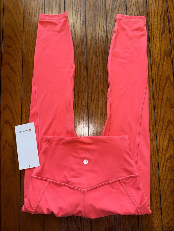 Lululemon Align With Pockets High-Rise 25” Pale Raspberry Size 4 NWT - Image 2