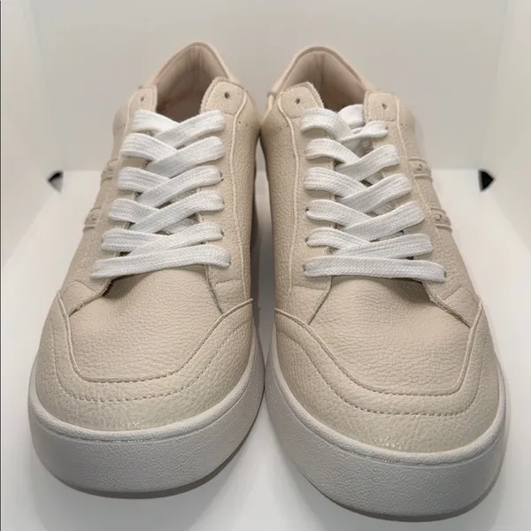 Oasis Society The 365 Stitch Platform Sneakers Ivory Vegan Leather Women’s 9 - Image 6