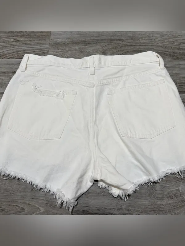 Abercrombie & Fitch ‘The Boyfriend Short’ Mid-Rise White Size 12 - Image 6