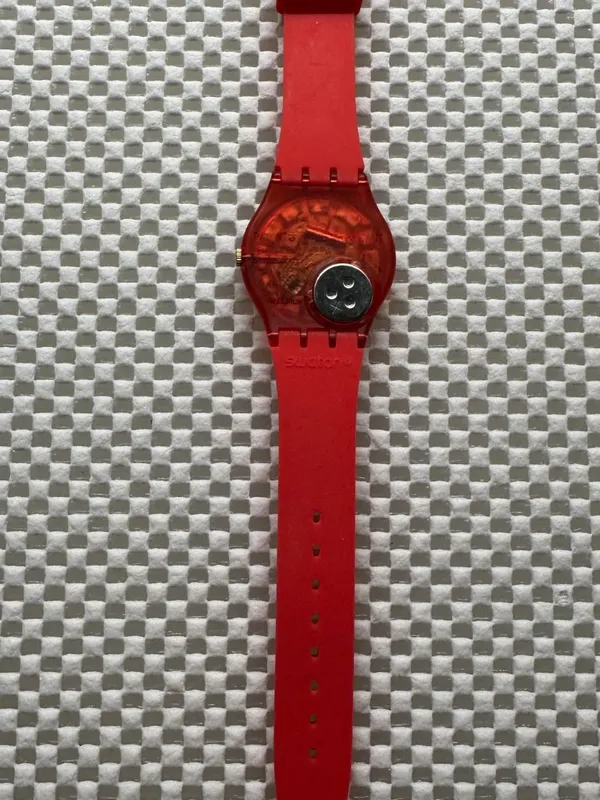 Swatch Watch Love In Scarlet SO287122 Contemporary 2026 - Image 8
