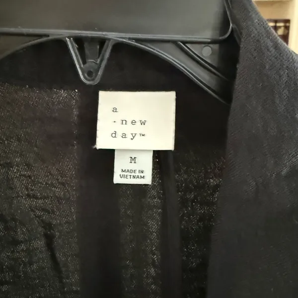 A New Day Women's Black Double Breasted Blazer - Image 2