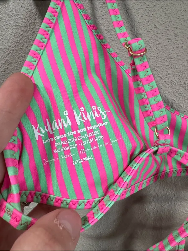 NWT Kulani Kinis Yucca Tucca Bikini Top - Image 6