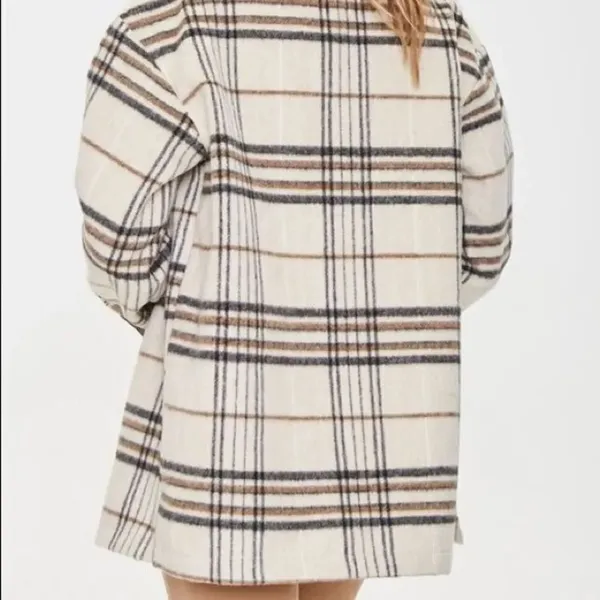 ✨ Forever 21 Brushed Plaid Shacket✨ - Image 5
