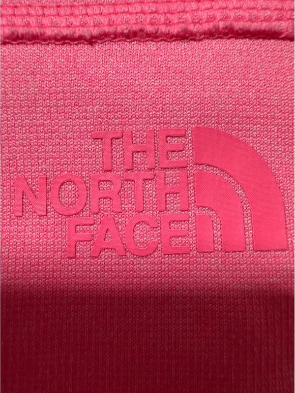 The North Face Pink Zip-Up Hoodie - Image 2