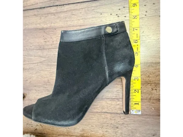 Vince Camuto Ankle Open Toe Stiletto Booties - Image 9