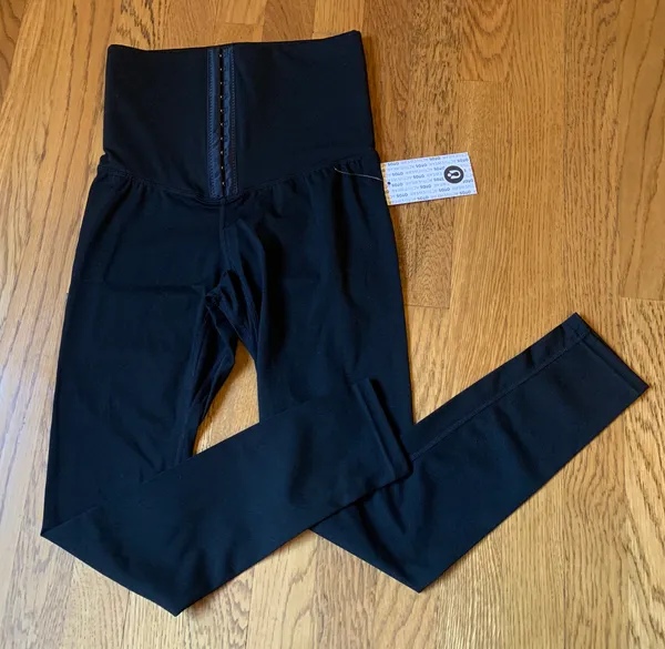 Tummy Control Waist Cincher Corset Leggings size S - Image 2
