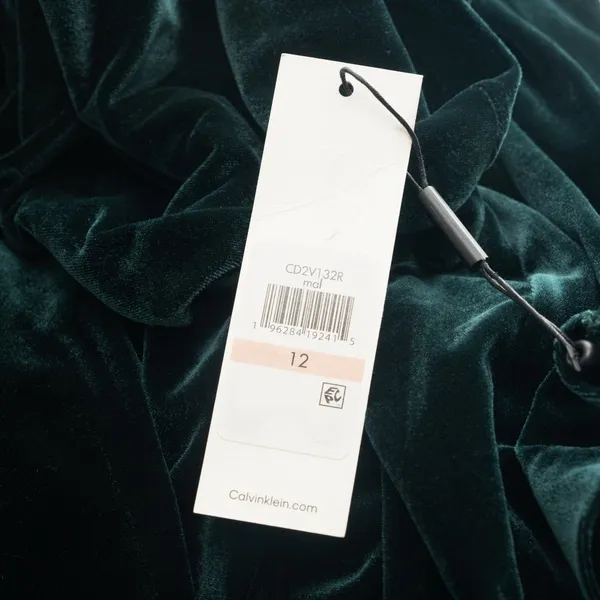 Calvin Klein. Lux Velvet Wrapped Dress‎ - Image 13