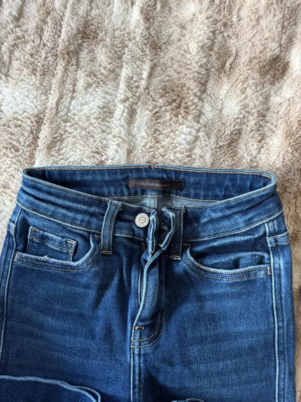 Flying Monkey Jeans Blue Size 22 - Image 2