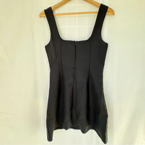 White Fox Black Bustier mini dress black Medium - Image 2