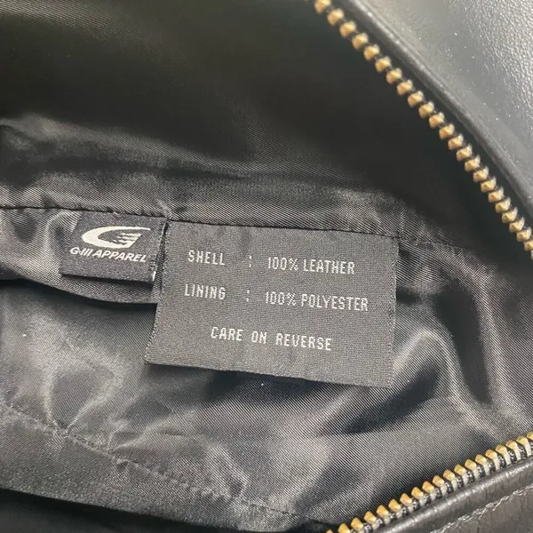 COLEBROOK Women’s Black Soft Leather Jacket Size Large - Image 7