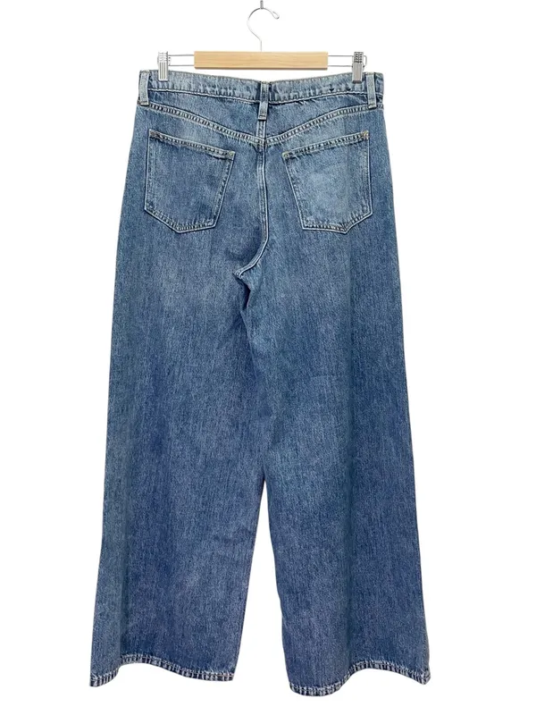 GAP Baggy Jeans Women’s Size 10/30R Dani Dark Wash Wide Leg Cotton Lyocell - Image 3