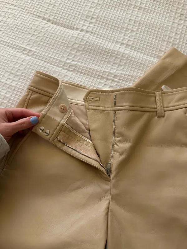 Aritzia Babaton Vegan Leather Pants - Image 2