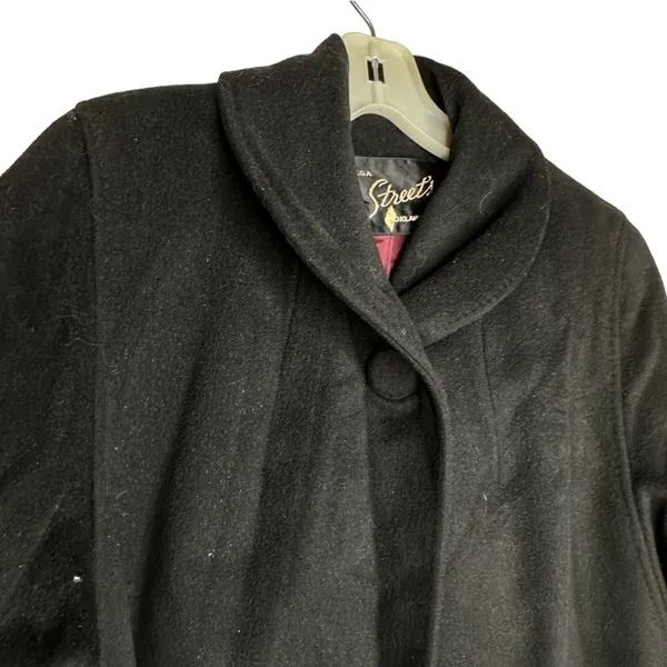 Vintage Street's Presentation Black‎ Coat Black Size M - Image 4
