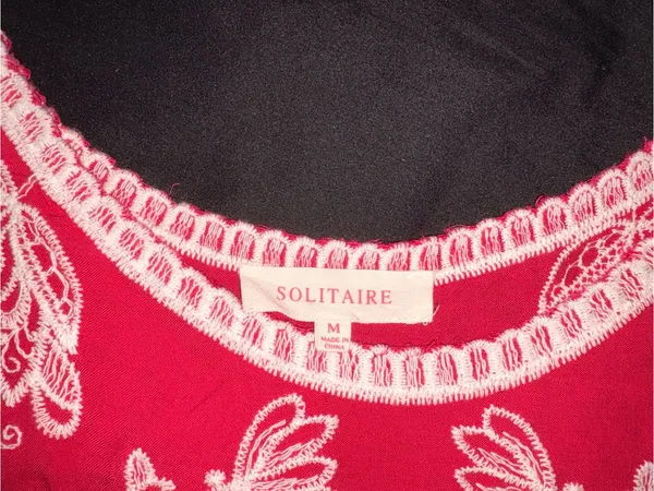 Solitaire Boho Top with Embroidery - Image 2