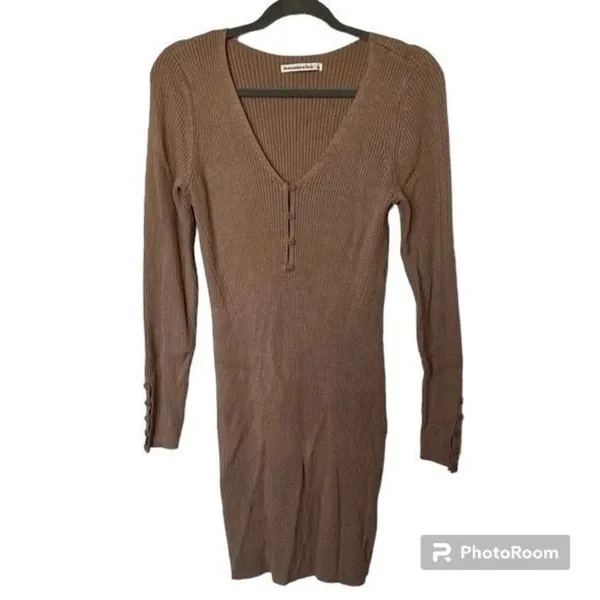 ✨Abercrombie Henley Sweater Dress✨ - Image 3