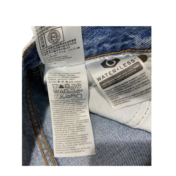 Levi’s Premium Denim Wedgie Jeans Blue Size 26 - Image 6
