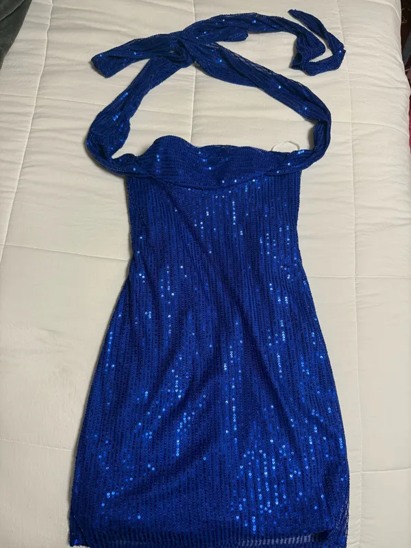 Amazon Blue dress - Image 2