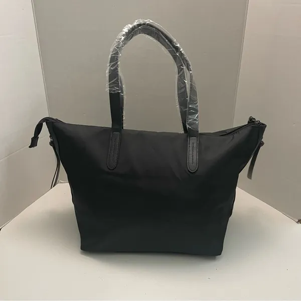 Botkier Tote Bag New York Bond Zipper Accents Organize Labtop Travel Work Black - Image 13