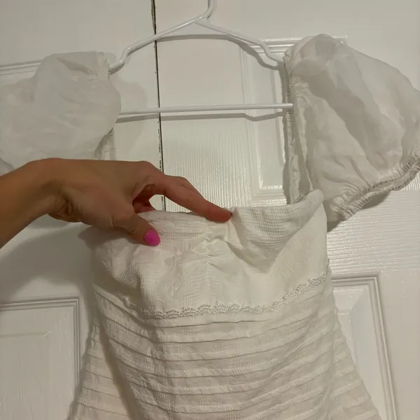 Hello Molly White Cloud Dress - Image 6