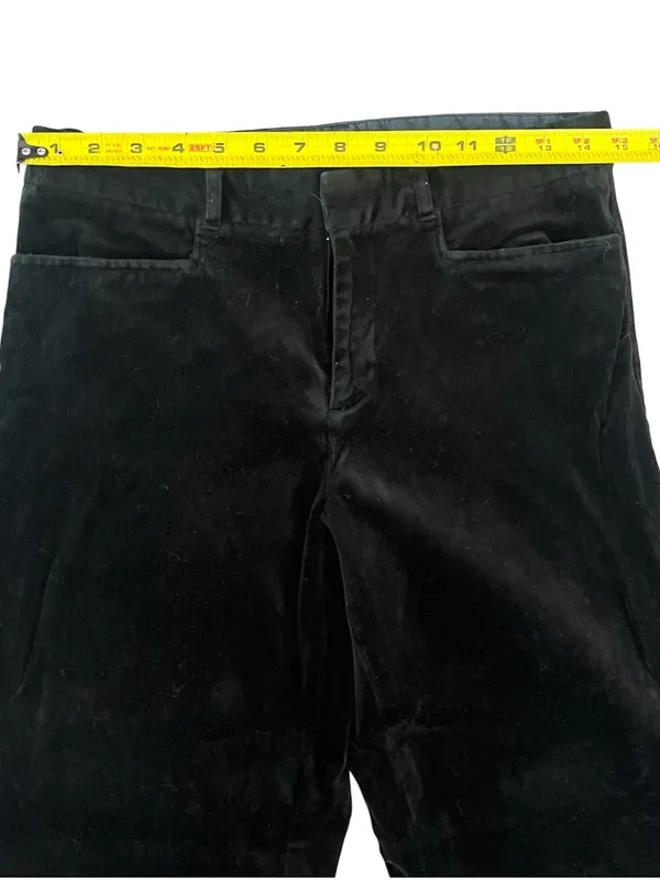 GAP | Women’s Black Velvet Pants sz 6A - Image 6