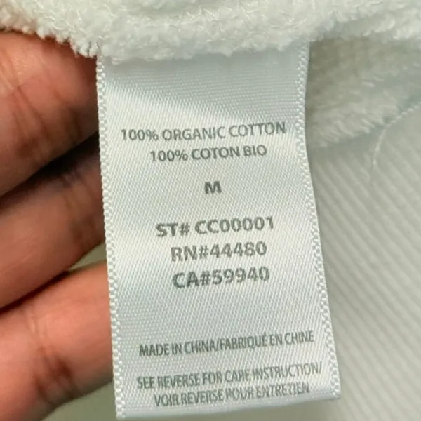 Elwood Off White‎ Sweater Medium Cozy Lounge Warm Fall - Image 4