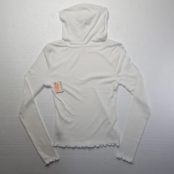Free People Movement Women's Breathe Easy Layer in White NWT $40 - Image 7