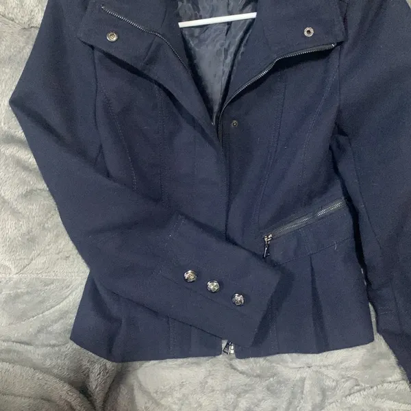 Express navy jacket. Small - Image 7