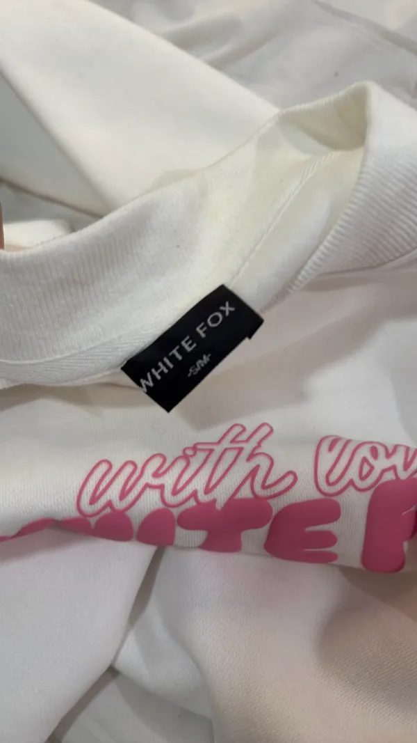 White Fox Sweatshirt Limited Edition - Image 5
