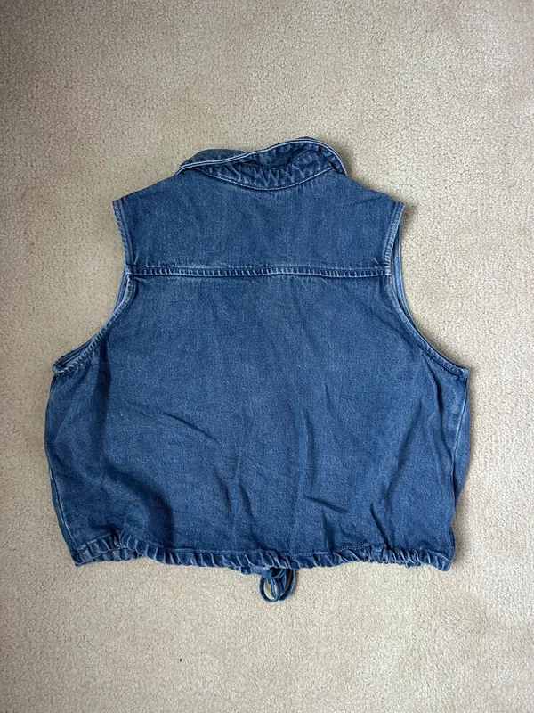 Young Fabulous and Broke Denim jacket sleeveless - Image 3