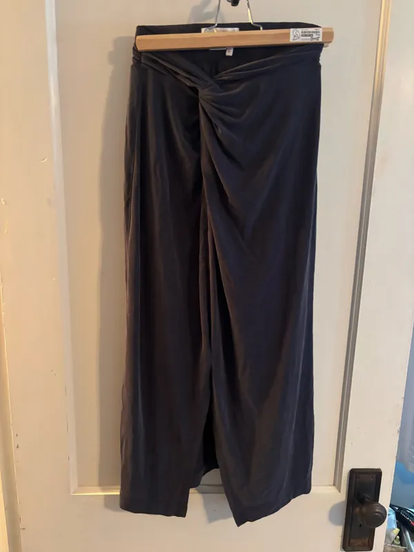 Grey Anthropologie Midi Skirt - Image 3