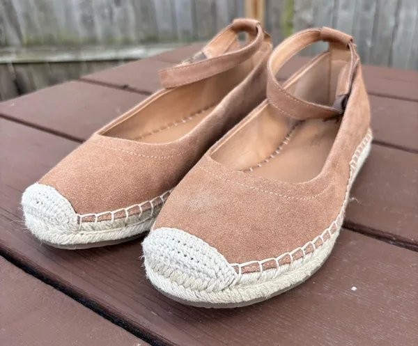 Como vintage Crown Vintage Tan Espadrille Flats | Size 7M - Image 6