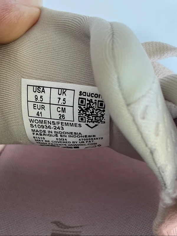 Saucony Guide 17 Women's Pale Pink Athletic Running Shoes - Image 9