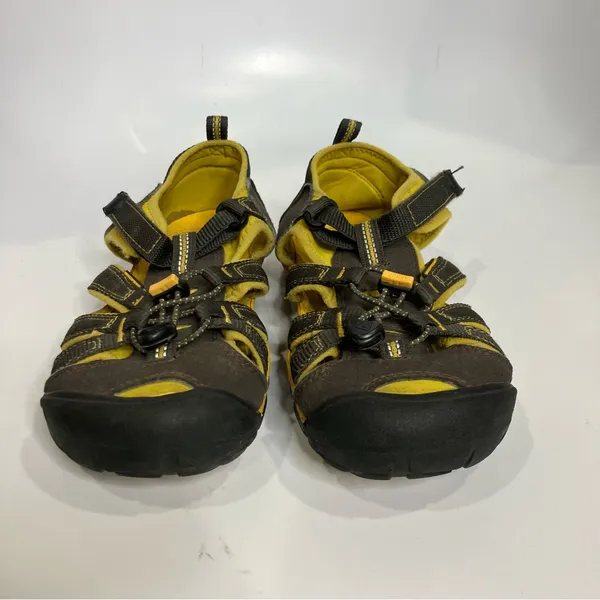 Keen Newport H2‎ sandals gray yellow women’s size 5 casual hiking water shoes - Image 2