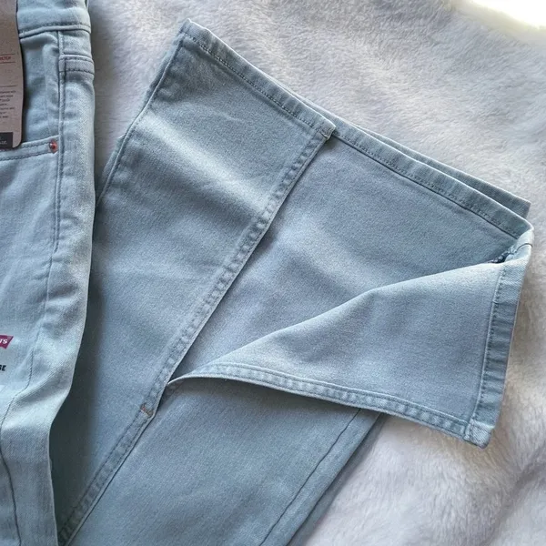 Levi's 726 Women's Light Wash High Rise Flare Jeans Size 12 - Image 8