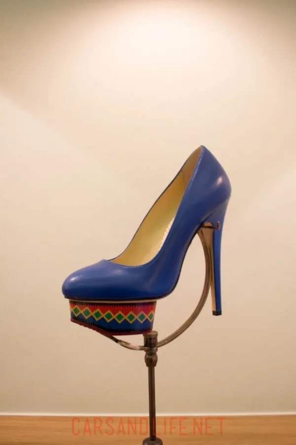 Charlotte Olympia Dolly Maraca leather platform pumps size 35 - Image 3