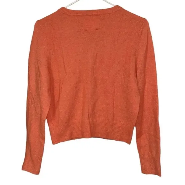 American Eagle Outfitters Peach Pop Oversized
Wool Blend Cardigan(Size XS) - Image 6