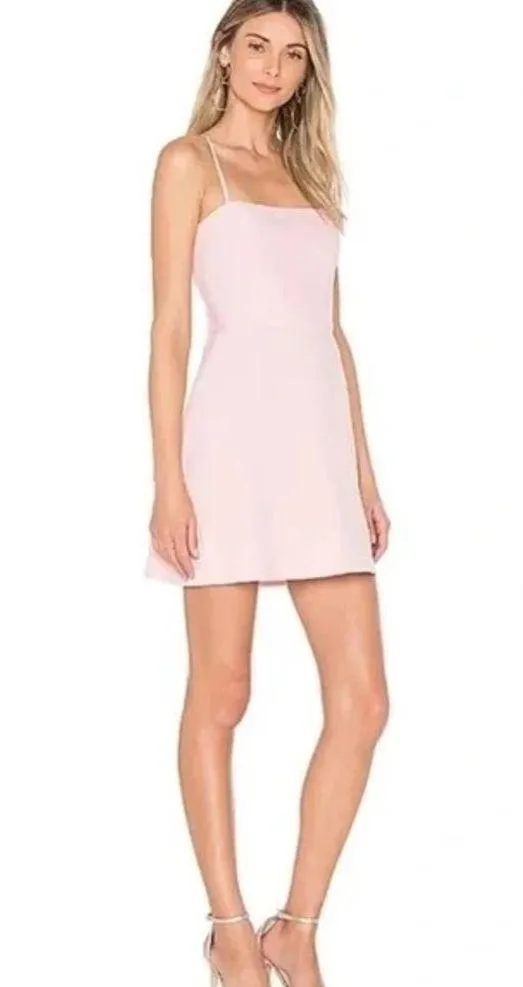 Revolve Pink Vienna A-Line Mini Dress Size Medium - Image 2