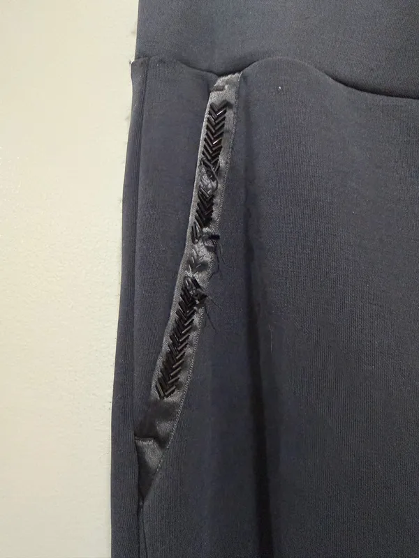 EA7 Emporio Armani Black Logo Sweatpants Joggers Size Size Large - Image 3