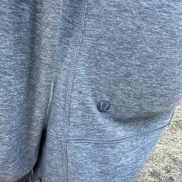 Lululemon Athletica Women’s Gray V-Neck Women's Top - Image 4