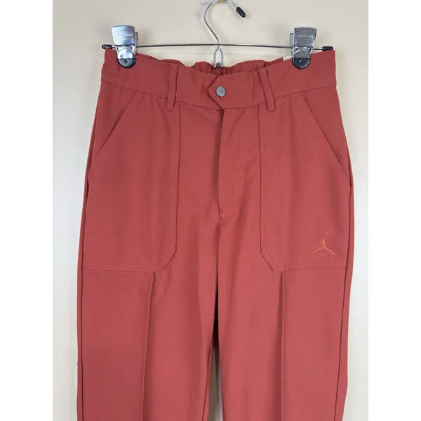 NIKE Jordan Woven Pants Women’s Terracotta Ankle Zip NWT FN5446-615 Size XS - Image 3