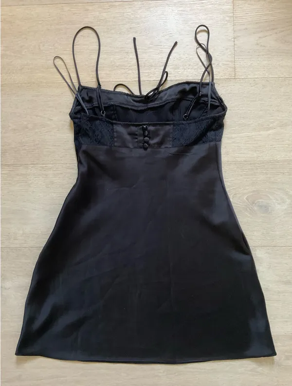 Urban Outfitters Black Mini Dress - Image 6