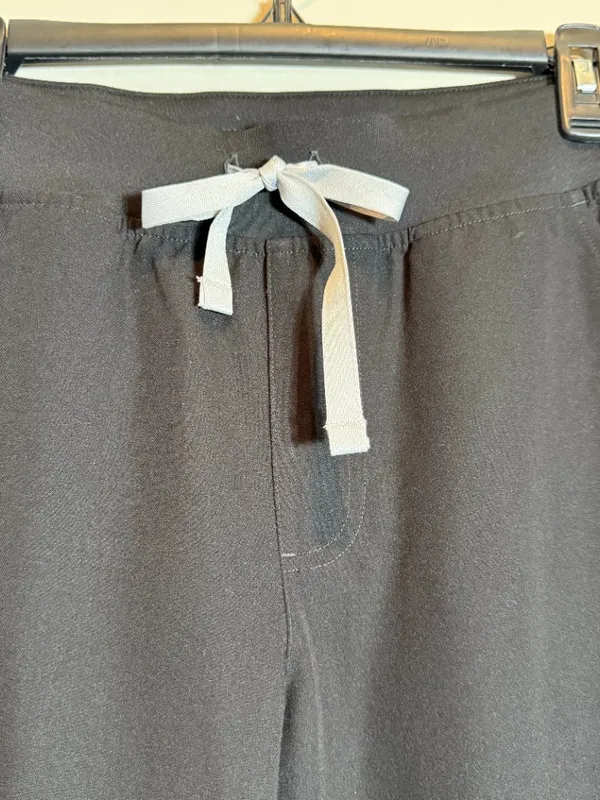 Figs Zamora Jogger Scrub Pant Womens Medium Black Medical Nurse Technical Health - Image 9