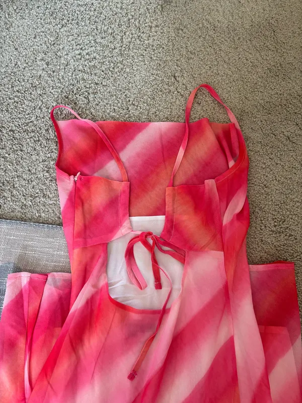 Charlie Holiday Pink Maxi Dress - Image 4