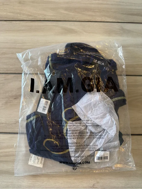 I AM GIA Blare Hoodie Navy Small NWT IN PACKAGE - Image 13