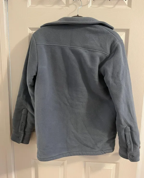 Aritzia Quilted Fleece Shacket - Image 3
