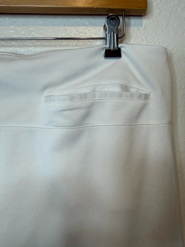 Nike Dri-Fit White Tennis Golf Skort Standard Fit Size XXL Pockets Athletic - Image 6